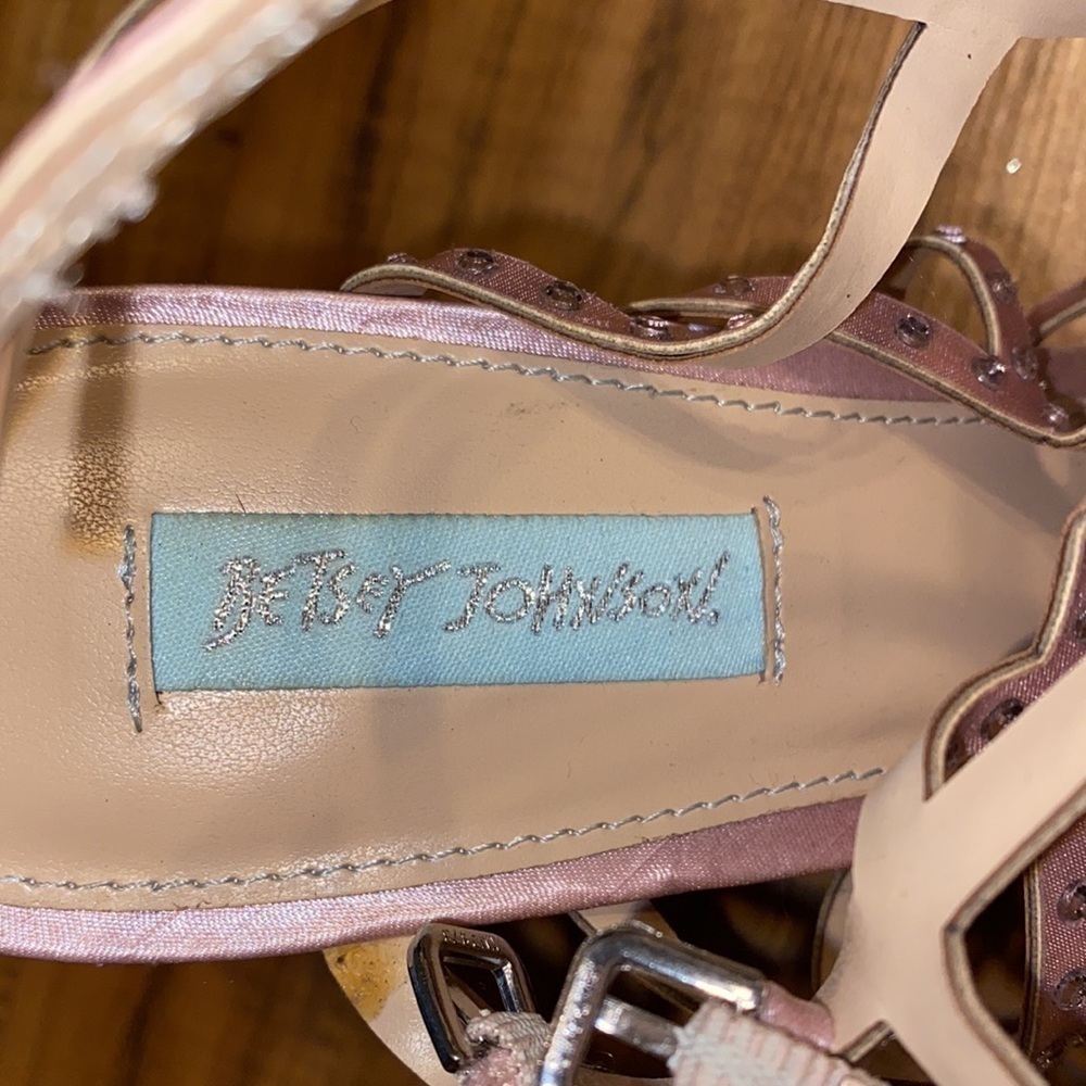 Betsy Johnson SB-Carat heels Pink 9 1/2 - Picture 9 of 15